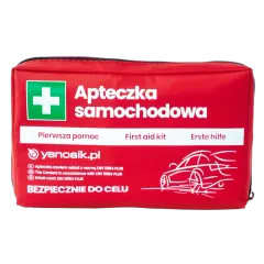Apteczka samochodowa: Co ratuje życie? Pełna lista DIN 13164