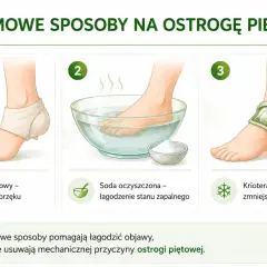Domowe sposoby na ostrogi piętowe: ocet jabłkowy, soda oczyszczona i krioterapia. Jak leczyć ostrogi piętowe domowymi metodami.