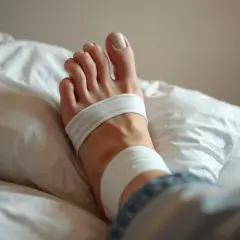 Sen po operacji haluksa: Jak spać bez bólu i ryzyka?