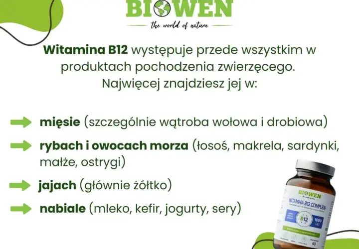 Kiedy brać witaminę B12? Rano dla energii, wieczorem ryzyko!