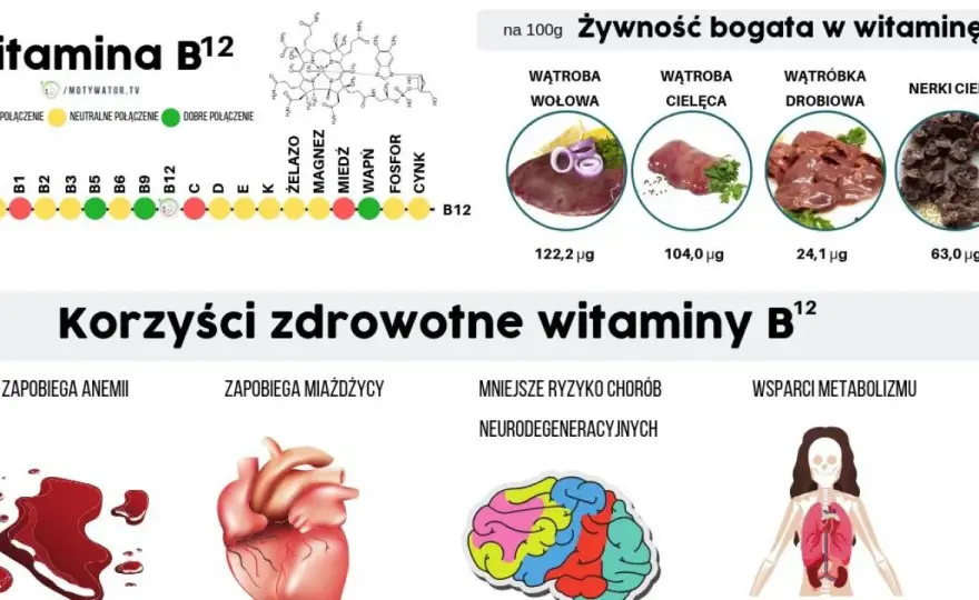 Witamina B12: Jak przyjmować, by działała? Maksymalizuj wchłanianie!