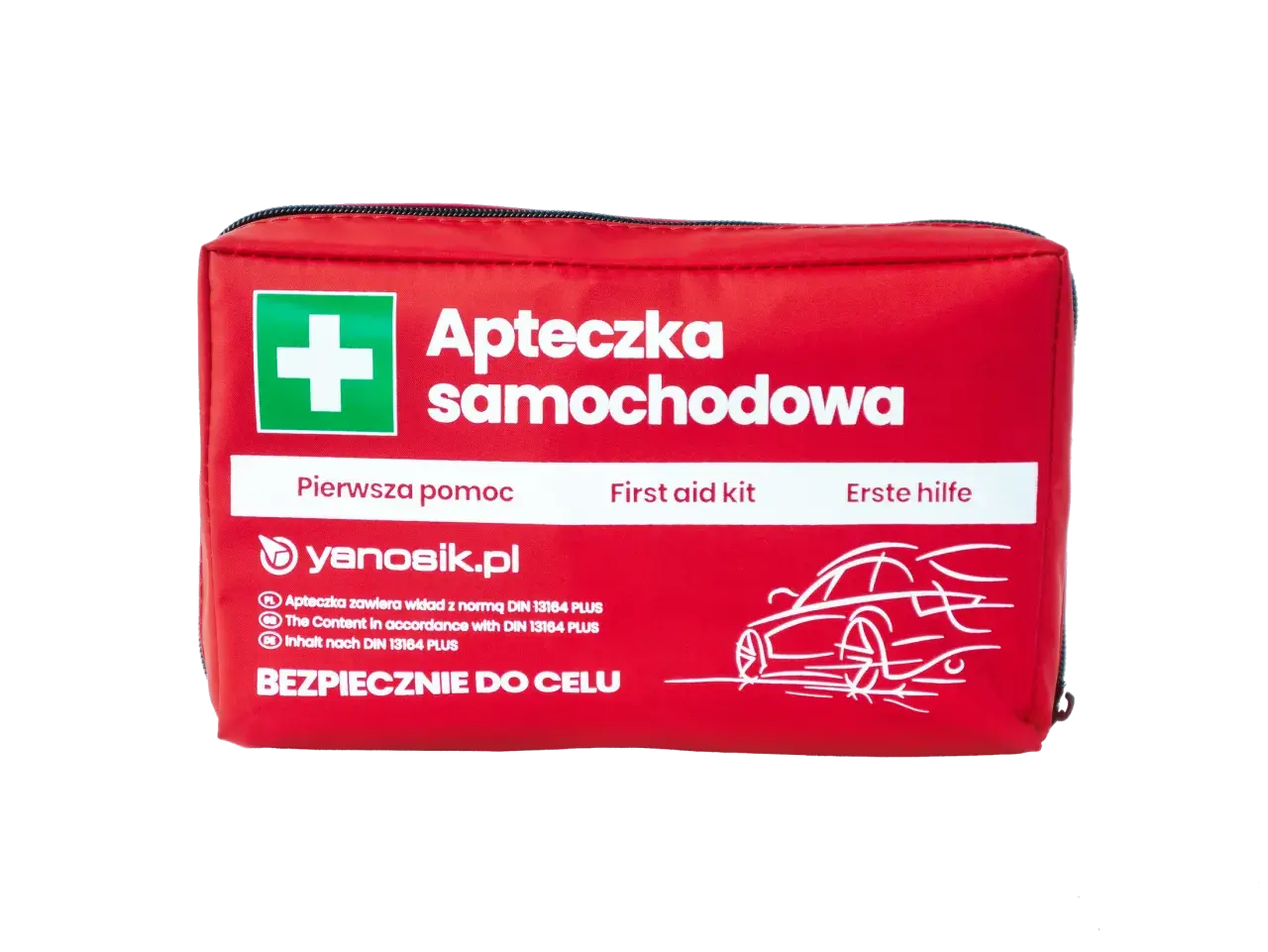 Apteczka samochodowa: Co ratuje życie? Pełna lista DIN 13164