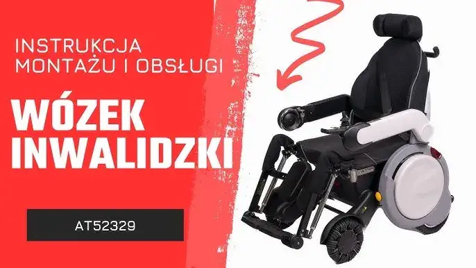 wózek inwalidzki rozkładanie instrukcja krok po kroku