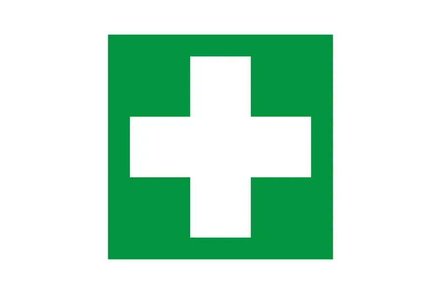 znak apteczki pierwszej pomocy PN-EN ISO 7010